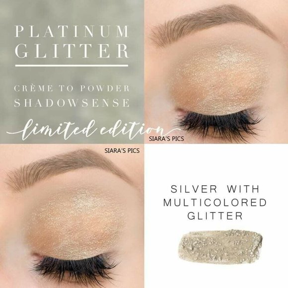 Platinum Glitter ShadowSense Eyeshadow Limited Edition - Picture 3 of 4